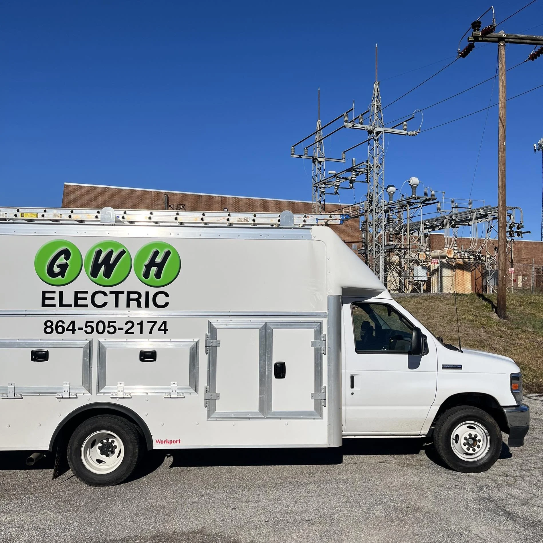 GWH Electric Service Van at Job Site
